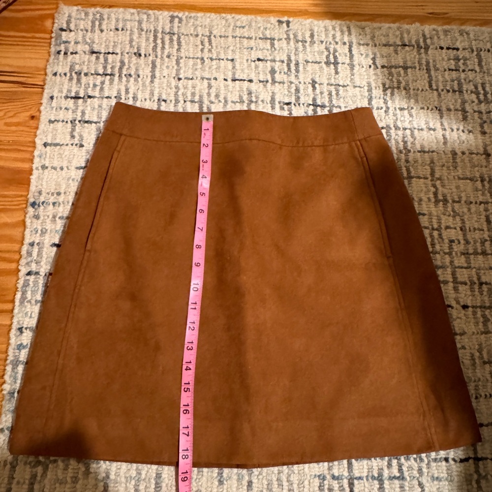 J. Crew Tan Mini Skirt
